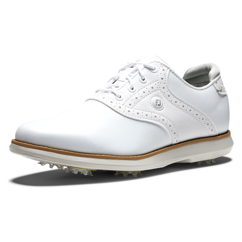 ECCO Women's S-Three Golf Shoe-White