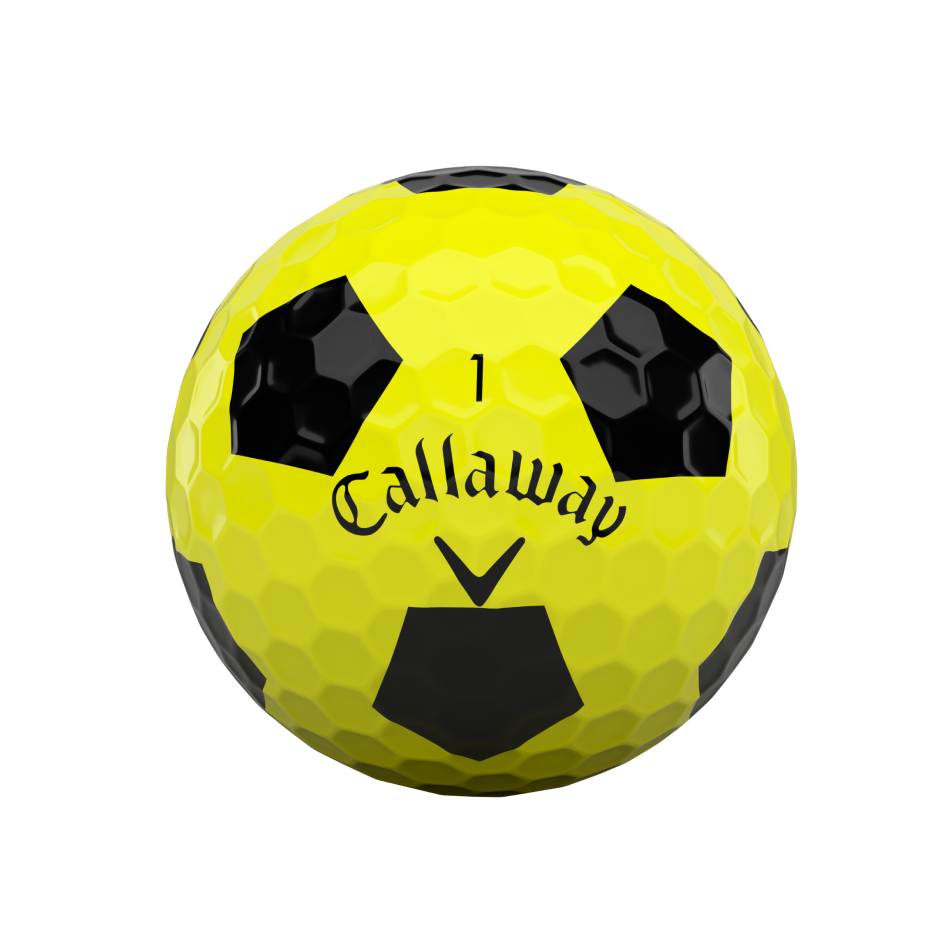 Callaway Chrome Soft - Yellow Truvis Golf Balls<BR><B><font color = red>SALE</b></font>