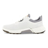 ECCO Women's Biom H4 Golf Shoes-White/Silver Grey