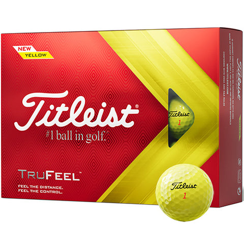 Titleist Tour Speed Golf Ball - Yellow