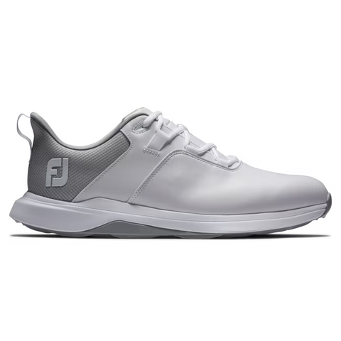 FootJoy PRO SL Shoes w/BOA- White/Grey 53817<BR><B><font color = red>SALE! PREVIOUS SEASON STYLE</B></font>