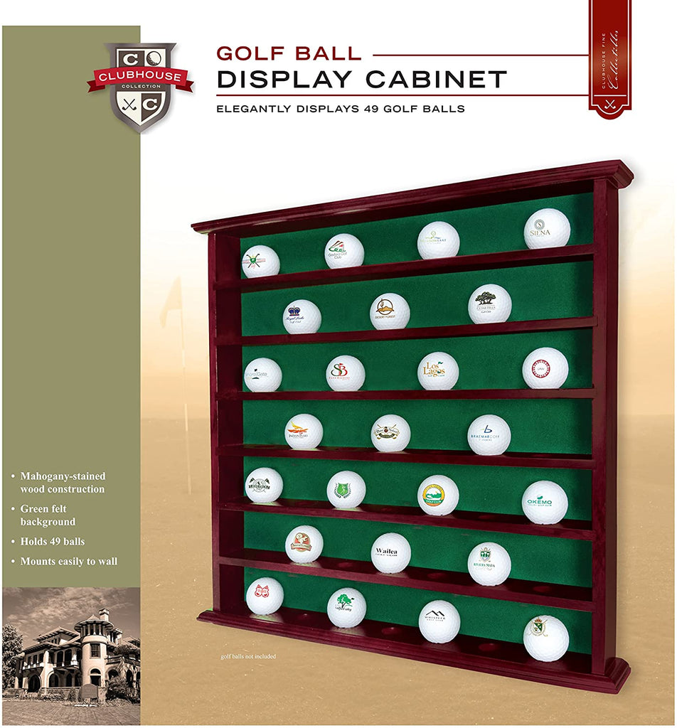 49 Golf Ball Display Cabinet