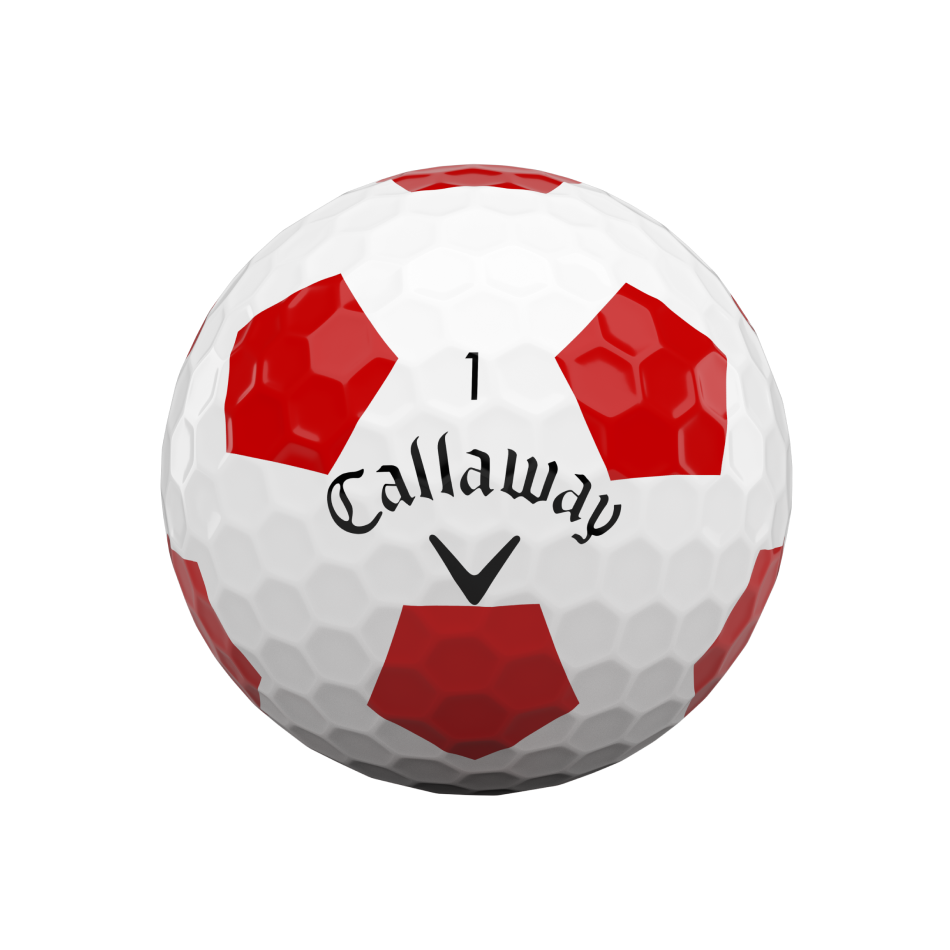 Callaway Chrome Soft - Truvis Red Golf Balls