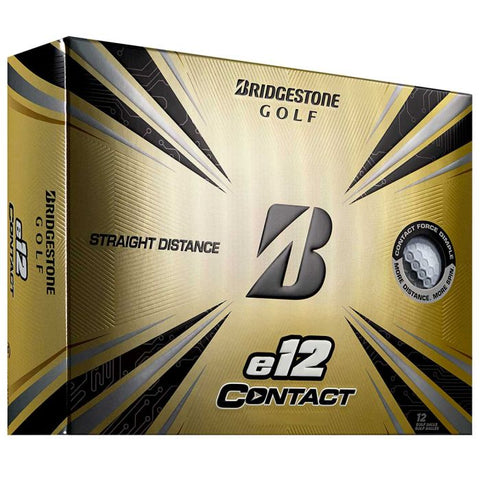 Bridgestone e12 Contact Golf Ball - Yellow