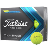 Titleist Tour Speed Golf Ball - Yellow